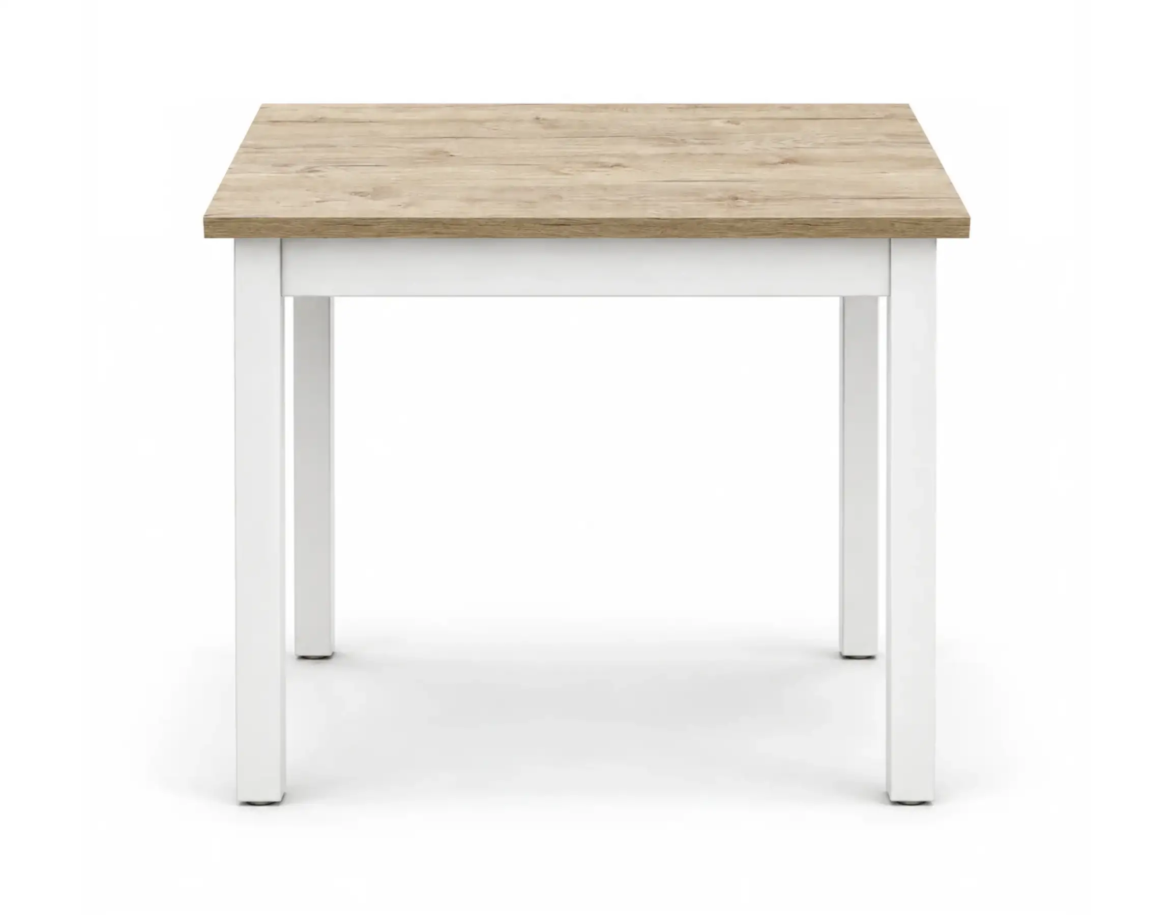 Tavoli Lodi legno faggio con piano melaminico rovere